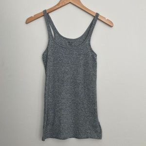 Madewell Soft Layering Tank Top Grey